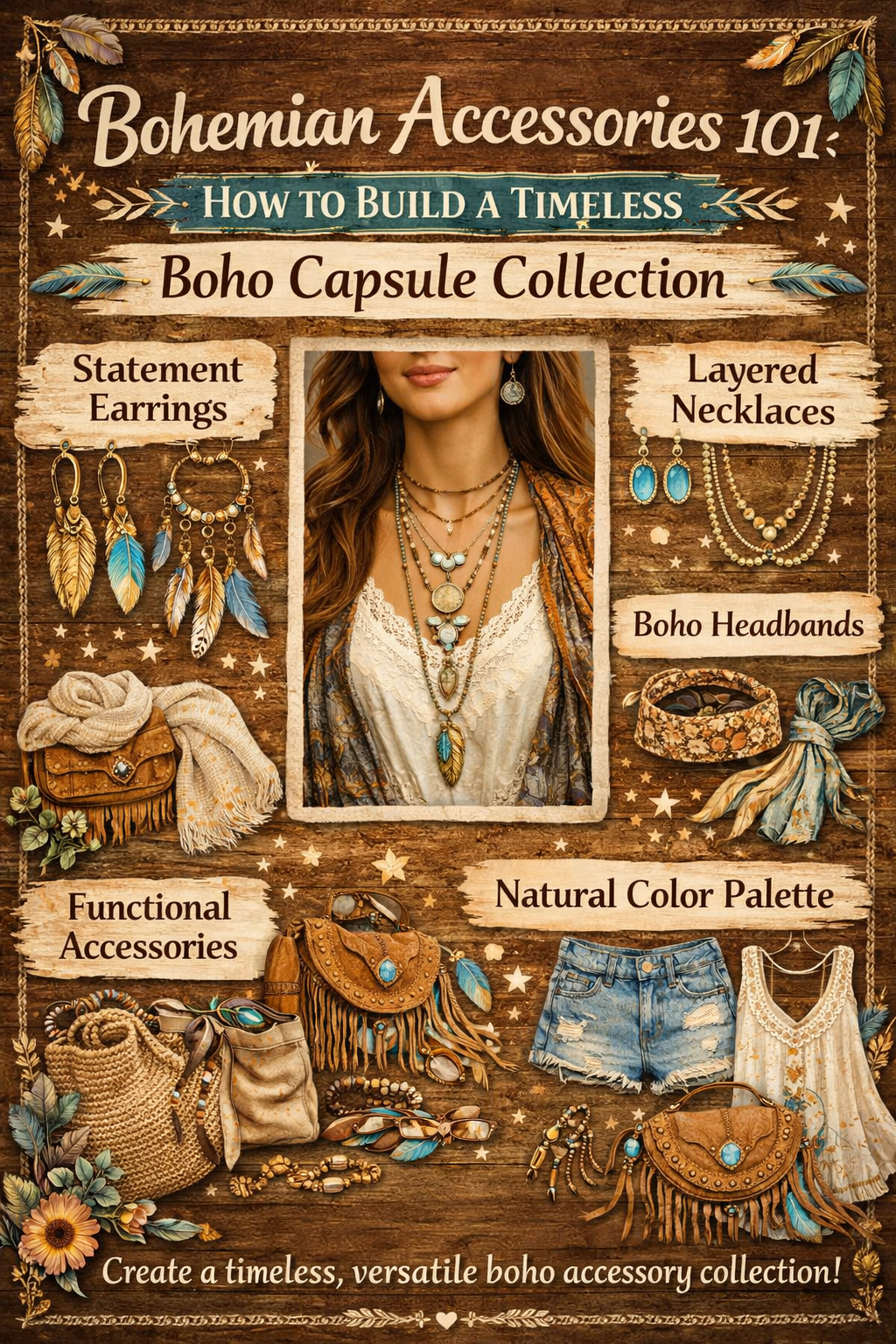 Bohemian Accessories 101: How to Build a Timeless Boho Capsule Collection