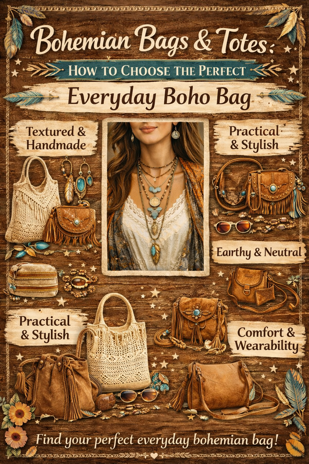 Bohemian Bags & Totes: How to Choose the Perfect Everyday Boho Bag