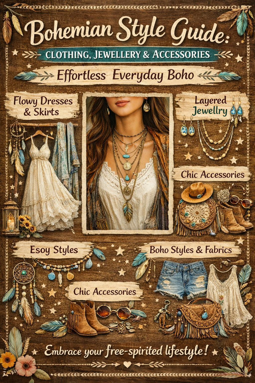 Bohemian Style Guide: Clothing, Jewellery & Accessories for Effortless Everyday Boho
