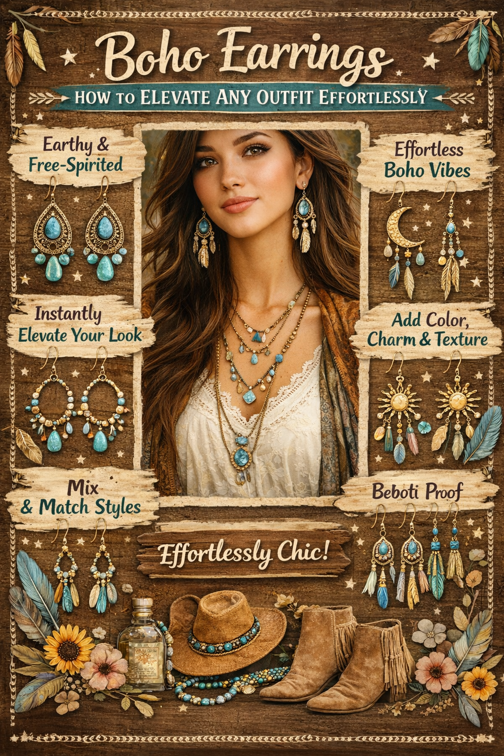 Boho Earrings: How to Elevate Any Outfit Effortlessly
