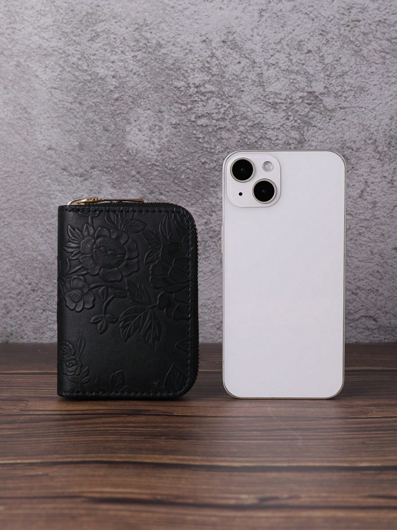 Fashion Short Wallet – Slim Multi-Card Holder - Black