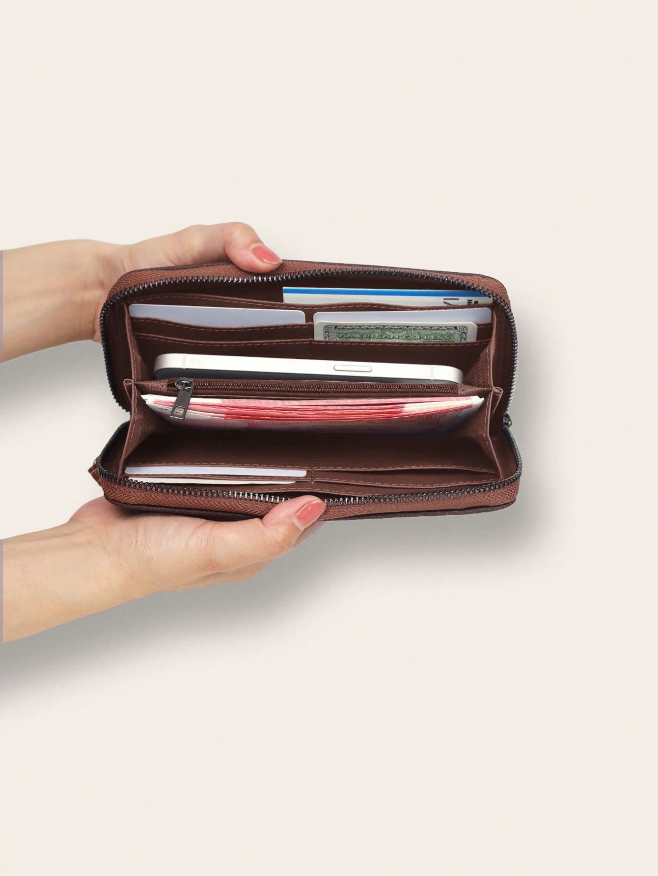 RFID Beige Women’s Vintage Bohemian Wallet