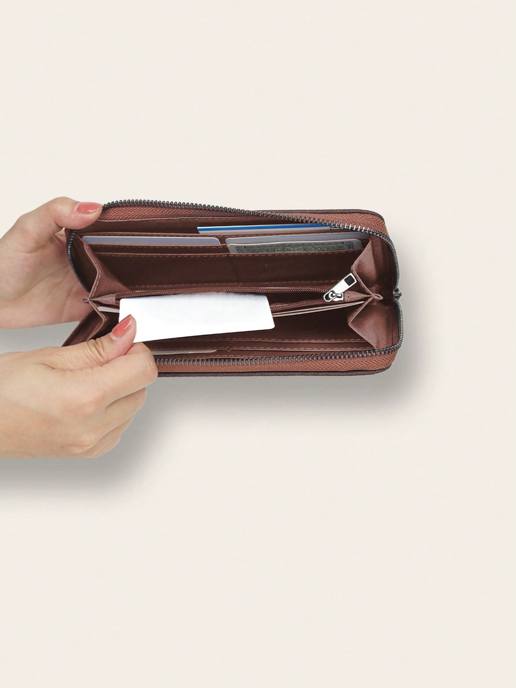 RFID Beige Women’s Vintage Bohemian Wallet