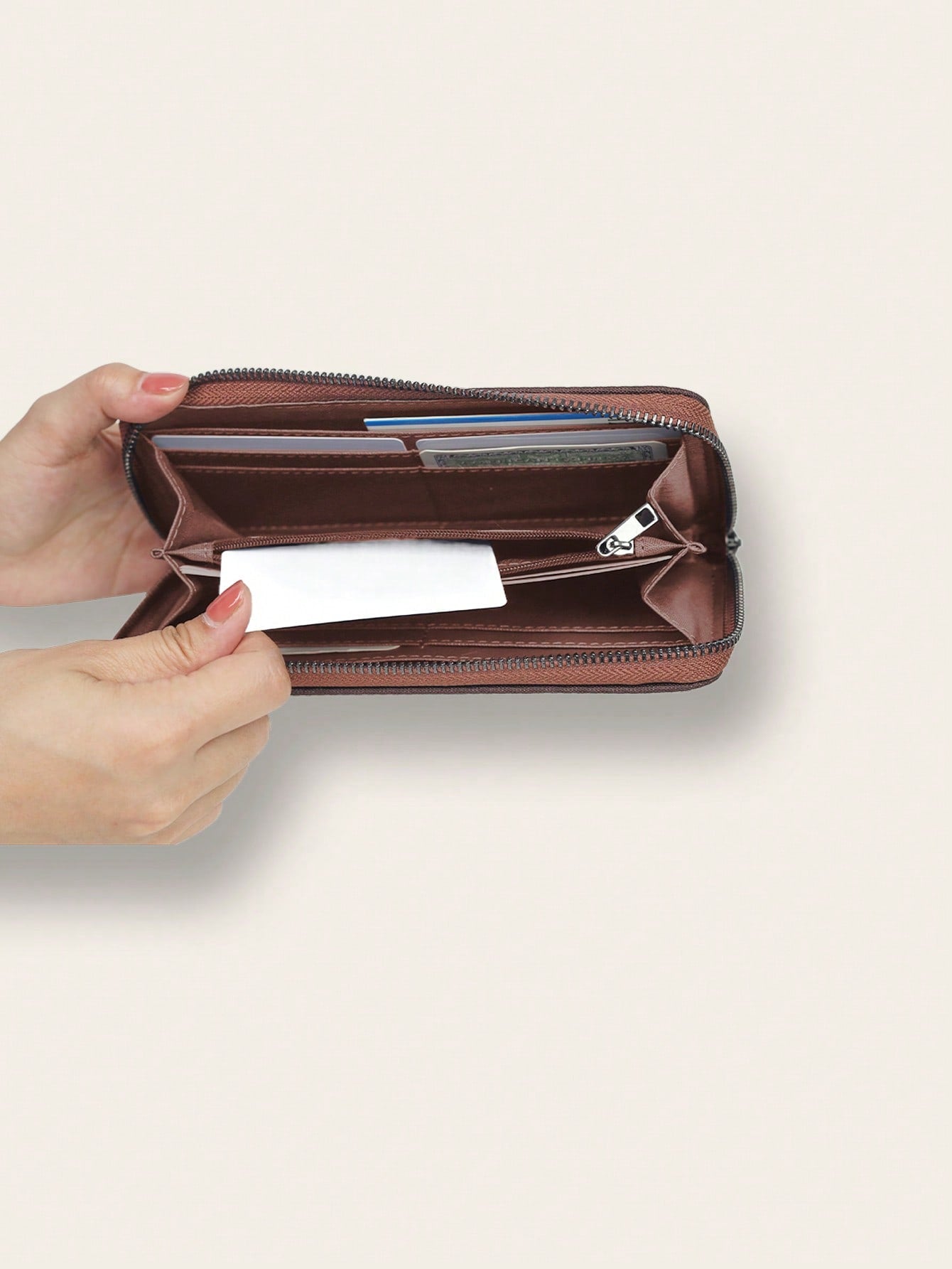 RFID Beige Women’s Vintage Bohemian Wallet