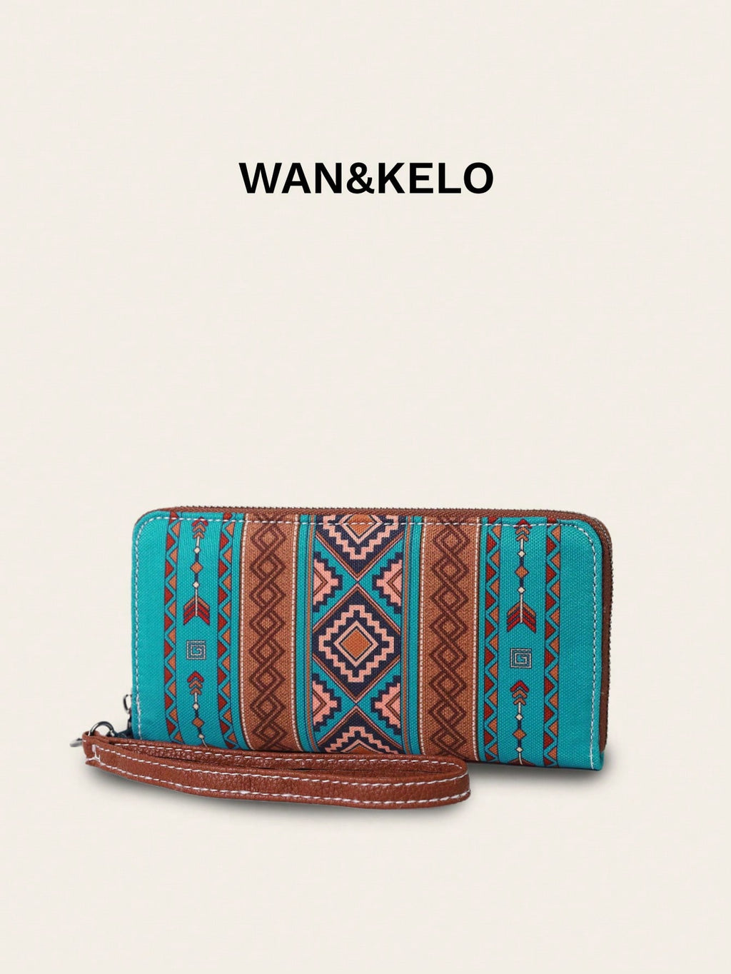 RFID Teal Women’s Vintage Bohemian Wallet