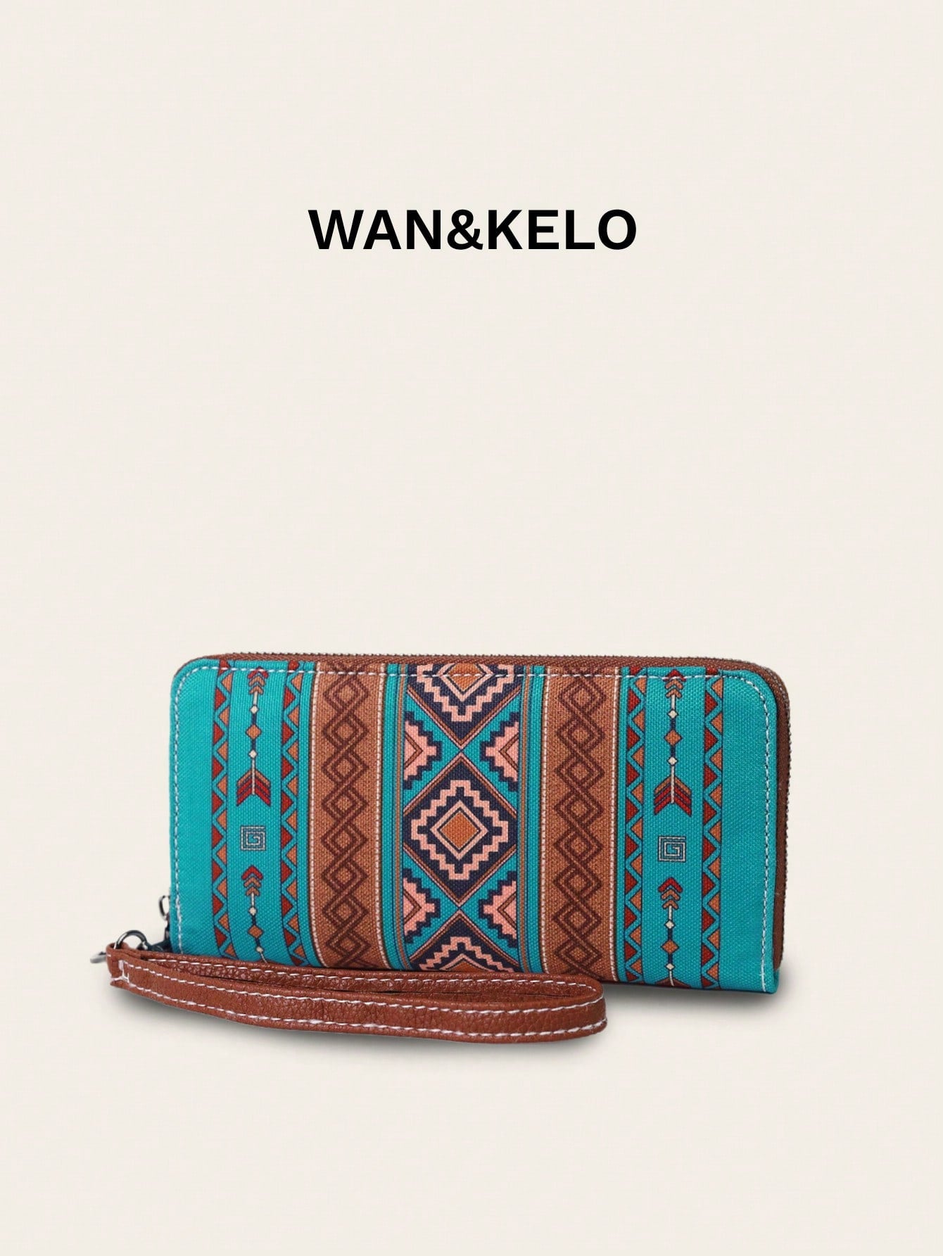 RFID Teal Women’s Vintage Bohemian Wallet