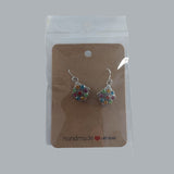 Multi-Gem Drop Earrings