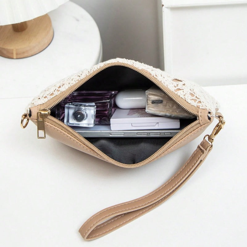 Elegant & Simple Woven Pattern Crossbody Bag with Lightweight Design for Daily Use