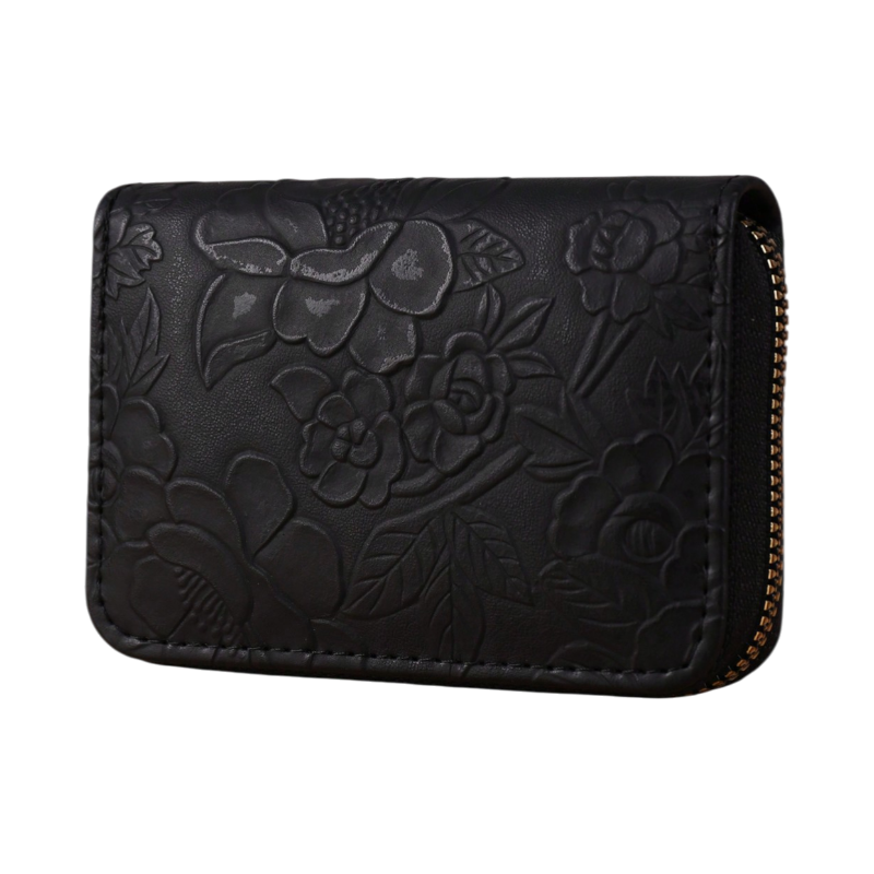 Fashion Short Wallet – Slim Multi-Card Holder - Black