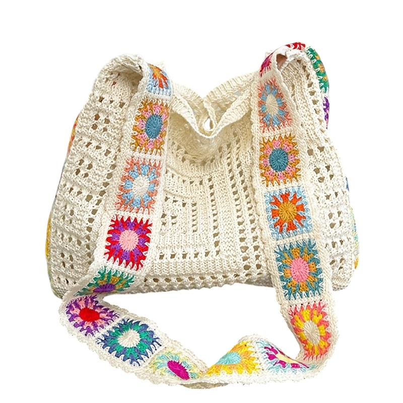 Bohemian Soft Knitted One-Shoulder Crossbody Bag