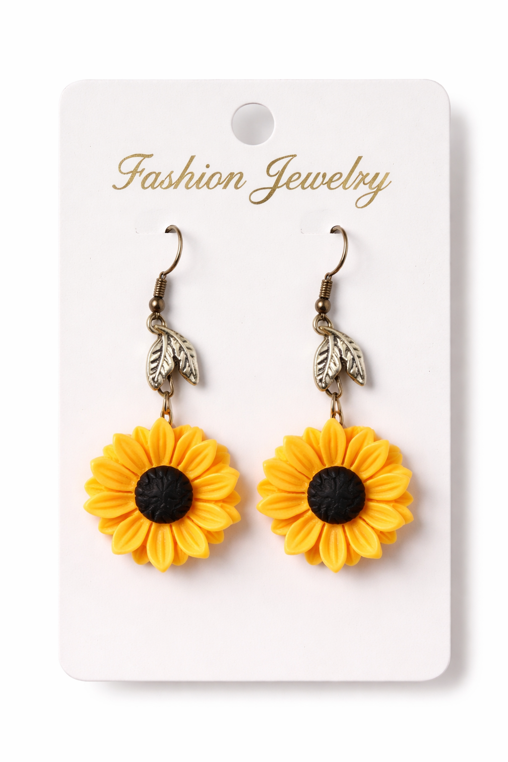 Sunflower Dangle Earrings