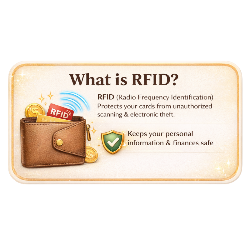 RFID Beige Women’s Vintage Bohemian Wallet