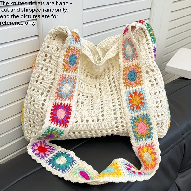 Bohemian Soft Knitted One-Shoulder Crossbody Bag
