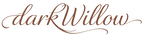 Decorative text 'darkWillow' in a stylized font on a white background