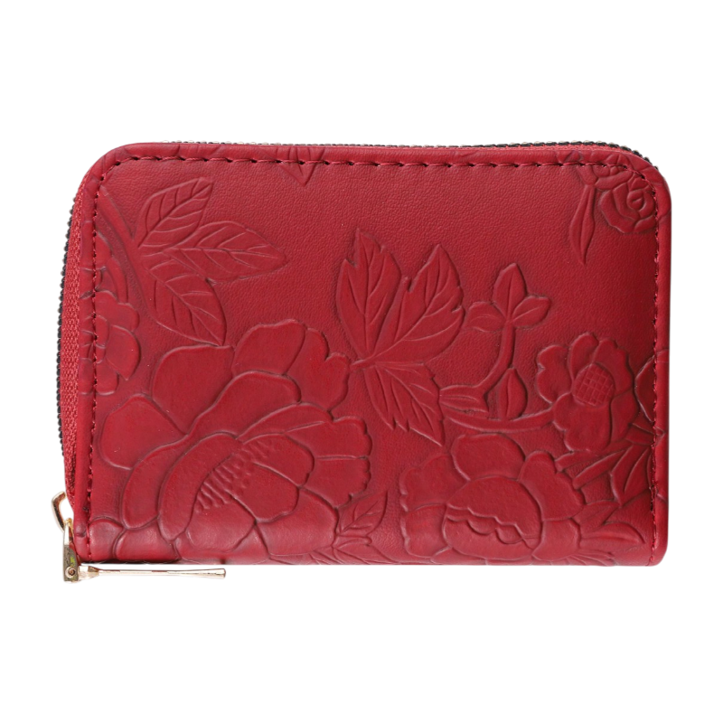 Fashion Short Wallet – Slim Multi-Card Holder - Red